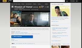 
							         Mission of Honor (2018) - IMDb								  
							    