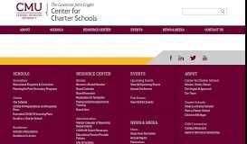 
							         Mission, Vision, Values - CMU Center for Charter Schools								  
							    