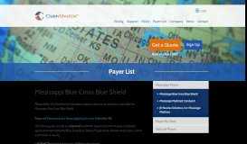 
							         Mississippi Blue Cross Blue Shield - ClaimShuttle								  
							    