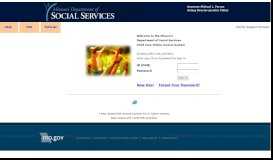 
							         Missouri DSS Child Care Online Invoice System - Logon - MO.gov								  
							    