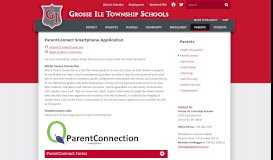 
							         MIStar Parent Portal (ParentConnect) - Grosse Ile Township Schools								  
							    
