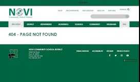 
							         MiStar Parent Portal & Student Connection - Parents ... - Novi								  
							    