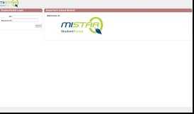 
							         MISTAR Student Portal								  
							    
