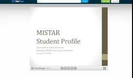 
							         MISTAR Student Profile Joyce Sackleh, Oakland Schools Michigan ...								  
							    