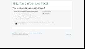 
							         MITC Trade Information Portal - Malawi Investment and Trade Centre								  
							    