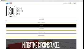 
							         Mitigating Circumstances, Extensions and Deferrals								  
							    
