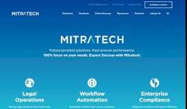 
							         Mitratech: Home								  
							    