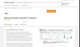 
							         MITS Distributor Analytics Software - 2019 Reviews, Pricing & Demo								  
							    