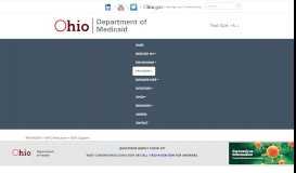 
							         MITS Support - Ohio Department of Medicaid - Ohio.gov								  
							    
