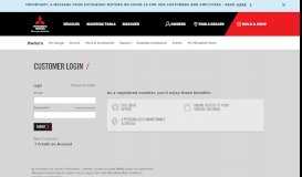 
							         Mitsubishi Customer Login & Registration | Mitsubishi Motors								  
							    