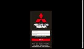 
							         Mitsubishi Portal | Login								  
							    