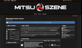 
							         Mitsubishi Szene Forum: Portal								  
							    
