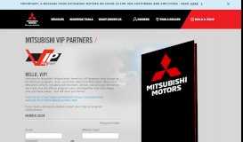 
							         Mitsubishi VIP Partners / Mitsubishi Motors								  
							    