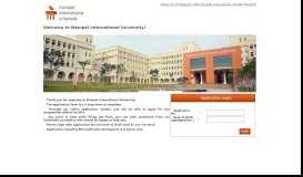 
							         MIU - Login - Manipal International University								  
							    