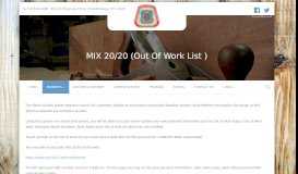 
							         MIX 20/20 (Out Of Work List ) – Carpenters Local 276								  
							    
