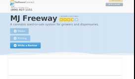 
							         MJ Freeway | Seed-to-Sale Software | 2020 Reviews, Pricing ...								  
							    