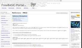 
							         MKD - FreeBASIC-Befehlsreferenz - FreeBASIC-Portal.de								  
							    