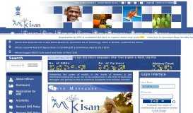 
							         mKisan:A Portal of Government of India for Farmer Centric Mobile ...								  
							    
