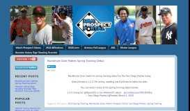 
							         MLB Prospect Portal								  
							    