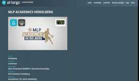 
							         MLP Academics Heidelberg – airtango AG								  
							    