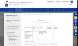 
							         MLSS Resources / Pinpoint Math								  
							    