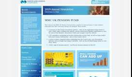 
							         MMC UK Pension Fund								  
							    