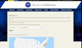 
							         MMC Visits You - Admissions - Marymount Manhattan College								  
							    
