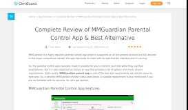 
							         MMGuardian Parent App Reviews: Pros, Cons and Alternative								  
							    