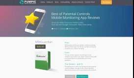 
							         MMGuardian parental control software review - Pumpic								  
							    