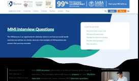 
							         MMI Interview Questions: A Bank of MMI Questions - The Medic Portal								  
							    