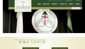 
							         MMS Login - Trinity High School								  
							    