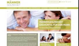 
							         Männergesundheit - das Portal für den Mann - Prof. Dr. Sommer								  
							    