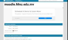 
							         Mnu.edu.mv - MNU Moodle: Log in to the site								  
							    