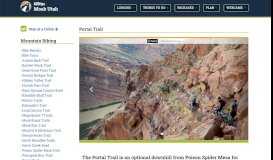 
							         Moab Utah Mountain Biking Trails: Portal Trail - AllTrips								  
							    