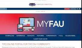 
							         Mobile App - FAU								  
							    