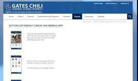 
							         Mobile App Information / Parent Link Login - Gates Chili								  
							    
