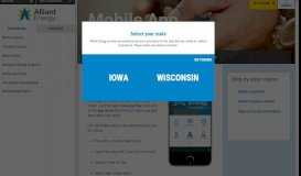 
							         Mobile app - pay your bill, check outage status ... - Alliant Energy								  
							    