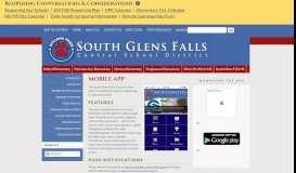 
							         Mobile App | South Glens Falls Central Schools								  
							    