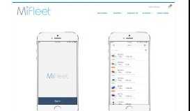 
							         Mobile App Support – MiFleet								  
							    