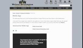 
							         Mobile App - Wolsey-Wessington School District								  
							    