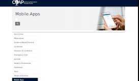 
							         Mobile Apps - CIAP Clinical Information Access Portal								  
							    