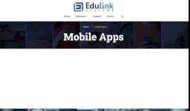 
							         Mobile Apps - Edulink Systems								  
							    