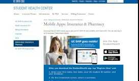 
							         Mobile Apps Insurance and Pharmacy - UCSC Student Health Center								  
							    