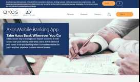 
							         Mobile Banking App | Axos Bank								  
							    