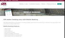 
							         Mobile Banking | Banking App | GFA FCU								  
							    