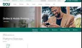 
							         Mobile Banking | DCU | Massachusetts | New Hampshire - DCU.com								  
							    