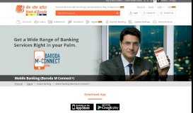 
							         Mobile banking - Download M Banking App on ... - Bank of Baroda								  
							    