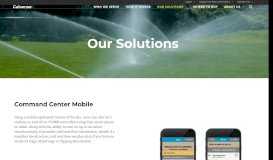
							         Mobile Command Center & Mobile Site | Calsense								  
							    