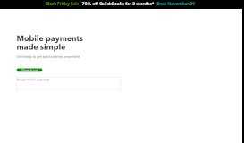 
							         Mobile Credit Card Processing & Payments | QuickBooks GoPayment								  
							    