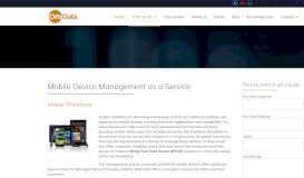 
							         Mobile Device Management as a Service | Orb Data								  
							    
